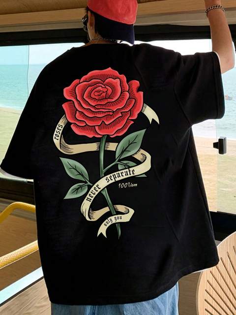 Red Roses Graphic Tee